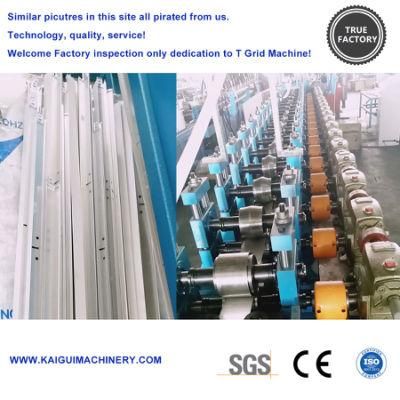 Ceiling Tee Grid Roll Forming Machine Real Factory From China