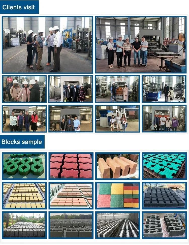 Qt10-15 Automatic Pavement/Solid/Hollow Block Machine