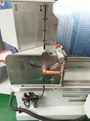 Ljz2-CNC-450X4600 Double-Head Saw CNC Cutting Machine for Aluminum Material Cutter of Plastic Profiles with Gas-Liquid Damping Cylinder