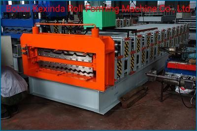 Kexinda 840+800 Metal Roofing Tile Double Layer Roll Forming Machine
