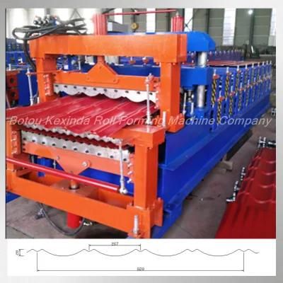 Construction Equipment Double Layer Tile Roof Panel Machine