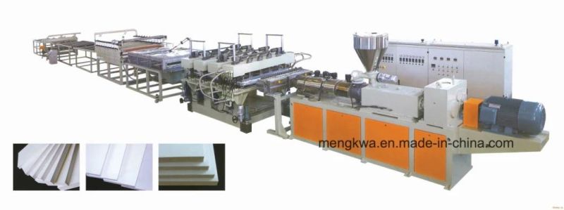 PVC Skining/Semi-Skining Foaming Board Extrusion Line