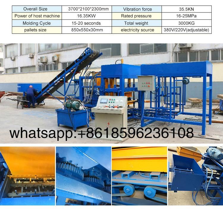 Qt4-20 Price List of Concrete Block Making Machine