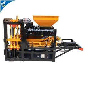 Qt4-18 Automatic Hydraulic System Concrete Hollow Paver Block Forming Machine