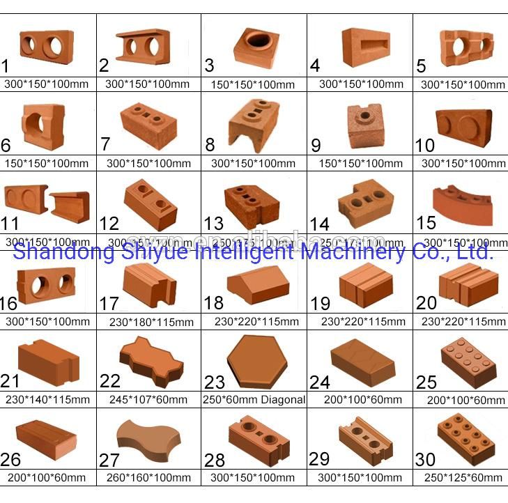 M7mi Twin Interlocking Clay Brick Machine Block Forming Machine for Sale