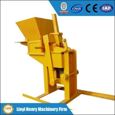 Hr1-30 Soil Clay Brick Making Machine Manual Interlocking Brick Making Machine