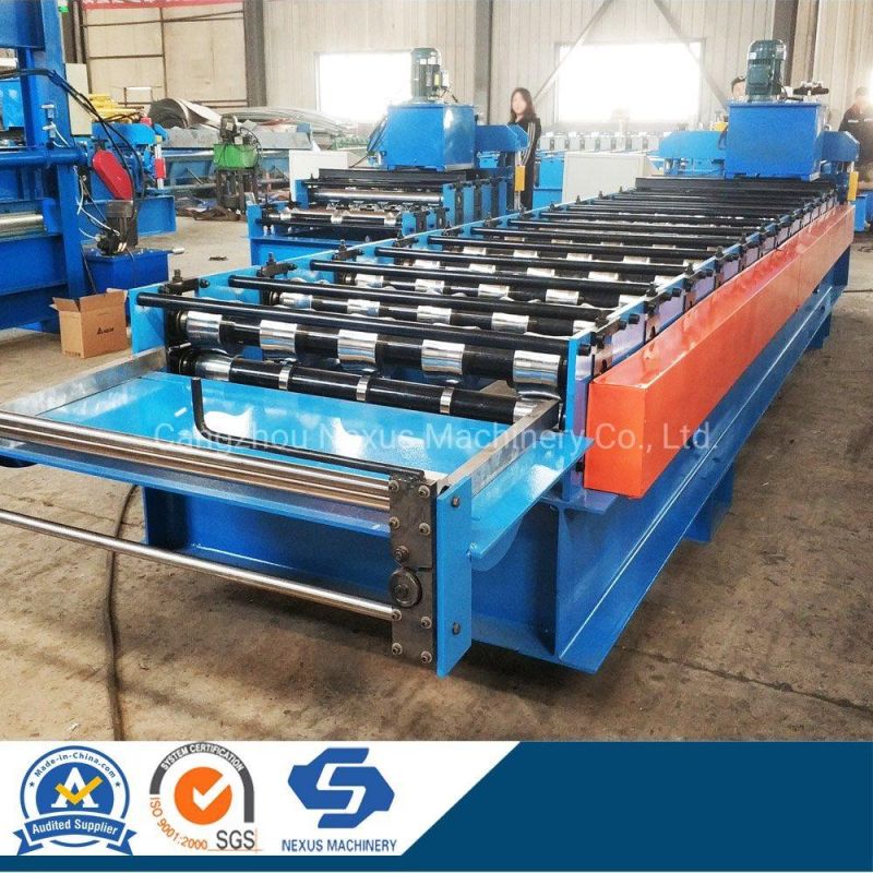 Trimflute Sheeting Roll Forming Machine Ibr Roof Sheets Making Machinery