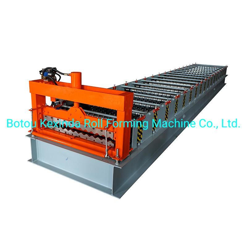 Crrugated Roof Metal Steel Sheet Roll Forming Machine