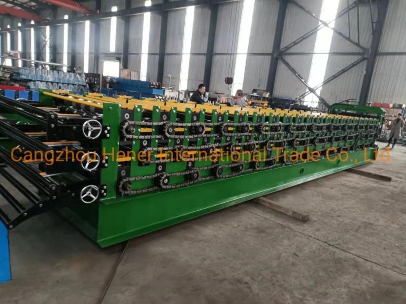 Good Service Three Deck Roofing Sheet Roll Forming Machine Steel Roofing Making Machine with Low Price