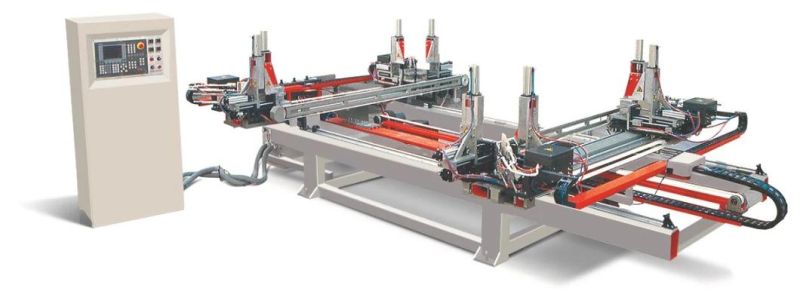 Horizontal CNC Four Corner Machine for Welding PVC Window