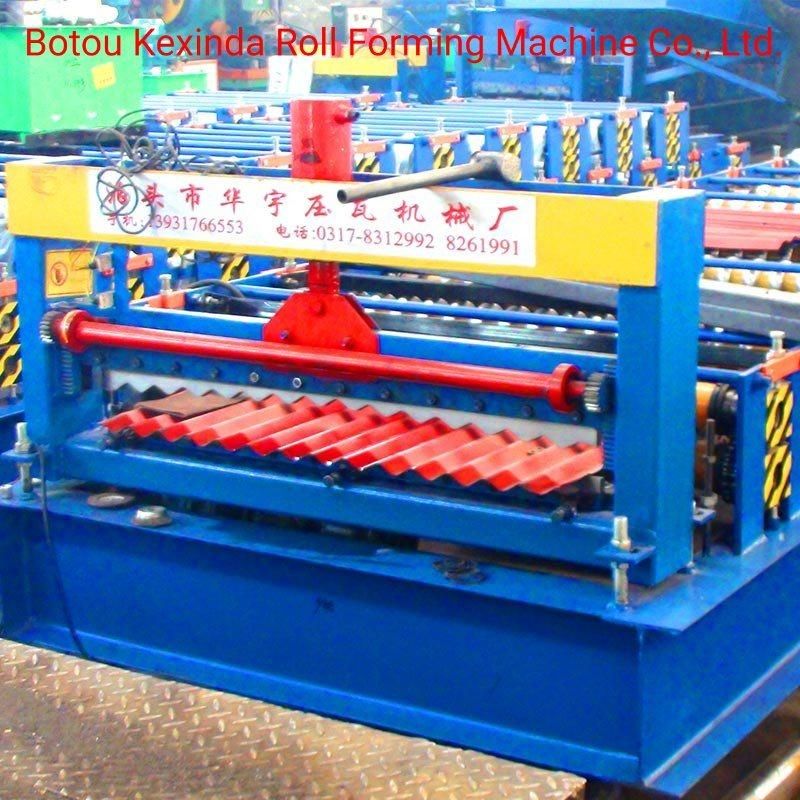 988 Aluminium Corrugated Metal Roofing Tile Making Machine