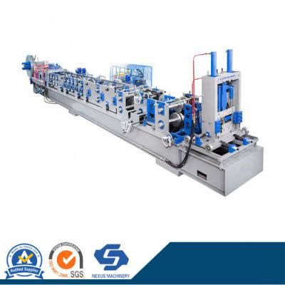 Easy Operation Metal Steel Frame Profile C Purlin Cold Roll Forming Machine