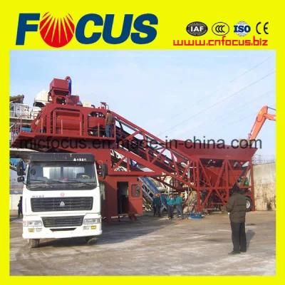 Automatic Control Yhzs75 Mobile Concrete Mixing Plant Construction Machine