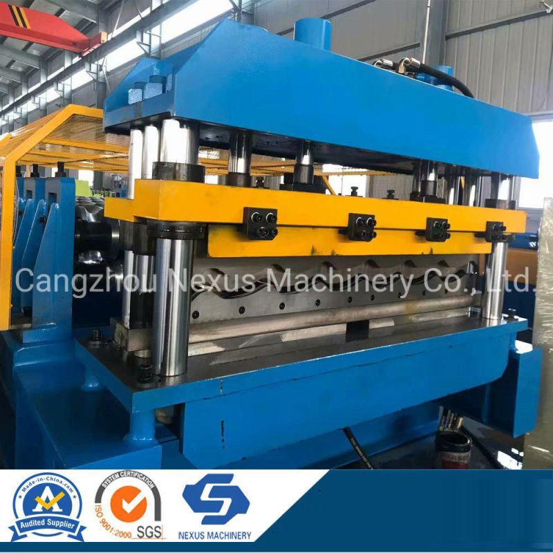 Super-High-Speed Glazed Step Tile Roofing Roll Forming Machine