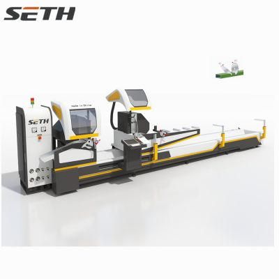High Quality CNC Double Head Cutting Machine CNC Cutting Saw for Industrial Aluminum/Aluminum /UPVC Window Door /Curtain Wall with Good Service