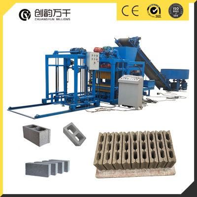 Qt4-25 New Fully Automatic Concrete Hollow Block Machine