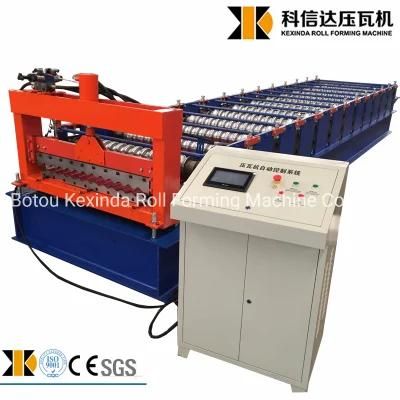 Kexinda 836mm Galvanized Roof Corrugated Forming Machine Lifetime Guaranteed