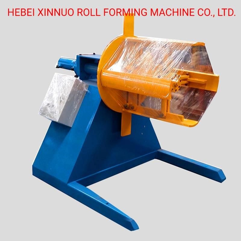 Spot Goods Automatic / Manual Hydraulic Decoiler for Cold Roll Forming Machine
