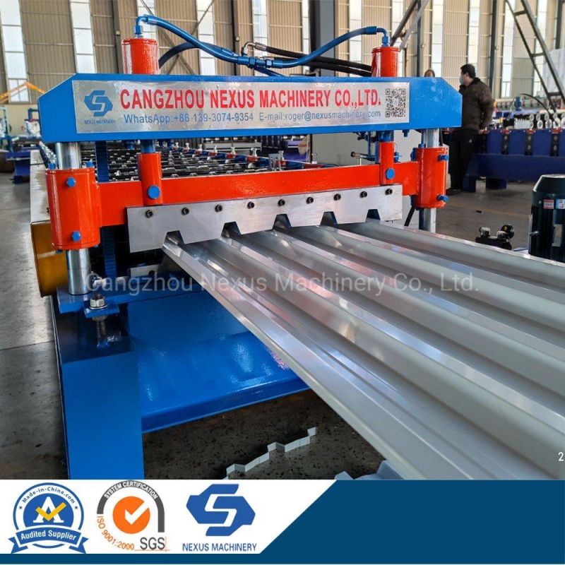 Color Steel Ibr Sheeting Roll Forming Machine Metal Trapezoidal Roof Sheet Making Machines