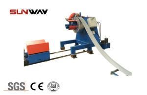 Two / Three Waves Highway Guardrail Roll Forming Machine for Steel W / V Beam