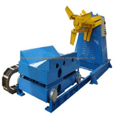 5t Hydraulic Decoiler for 1250mm Coils Auto Uncoil