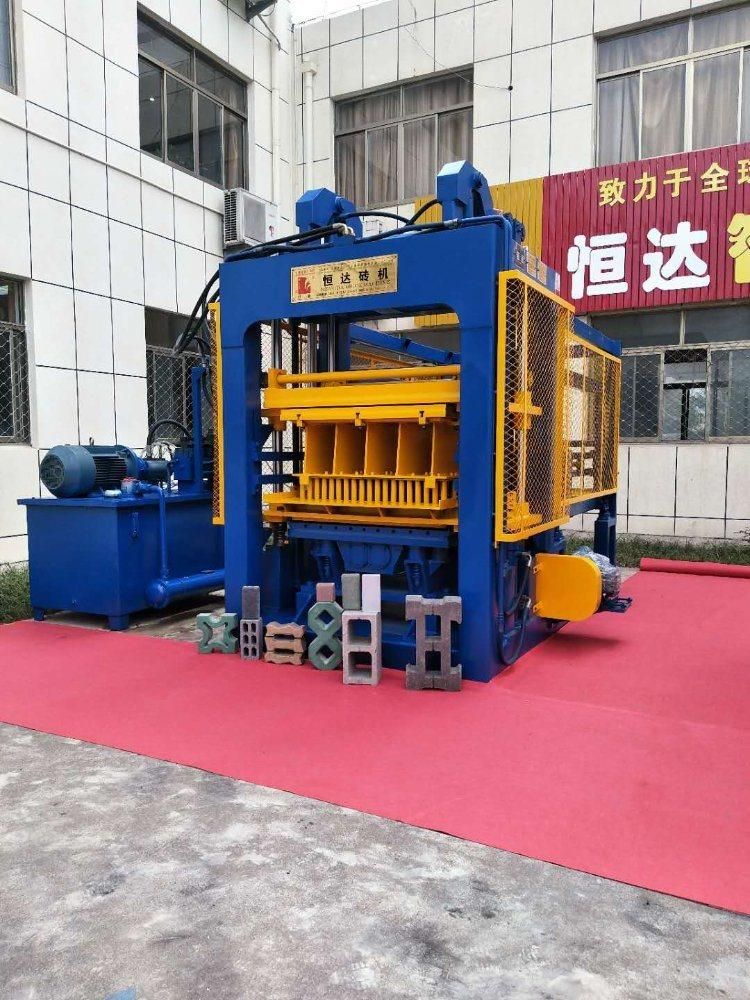 Hydraulic Automatic Cement Concrete Block Machine (QT10-15)