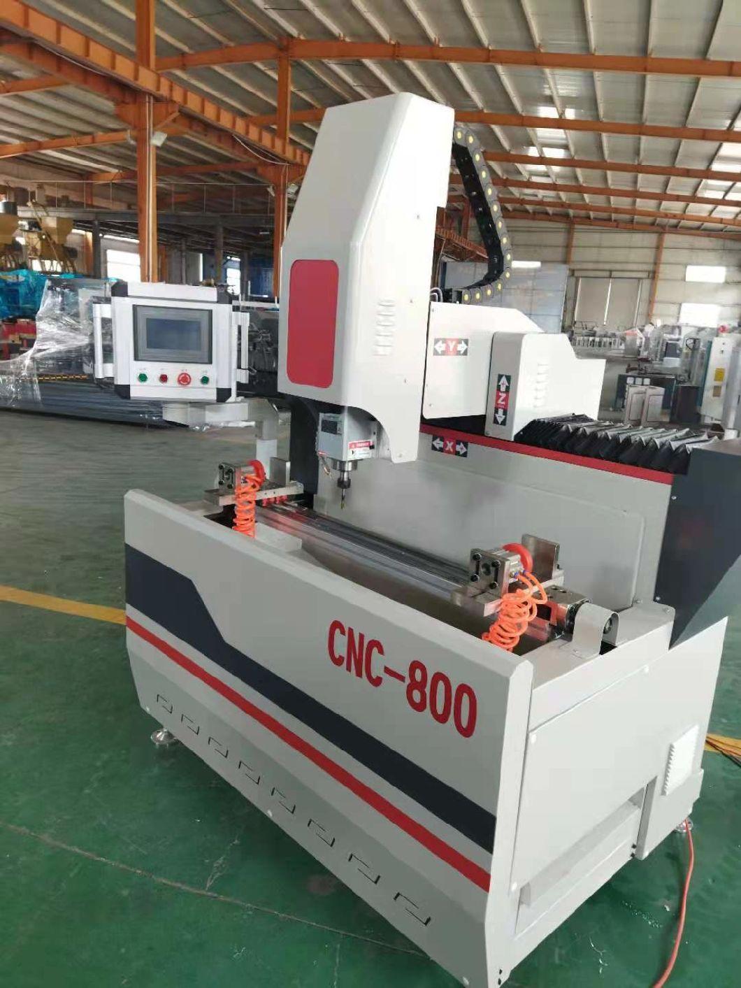 Lxf-CNC-800 CNC Drilling and Milling Machine for The Processing of Slot Holes of Industrial Aluminum Alloy Profiles for Doors and Windows Making