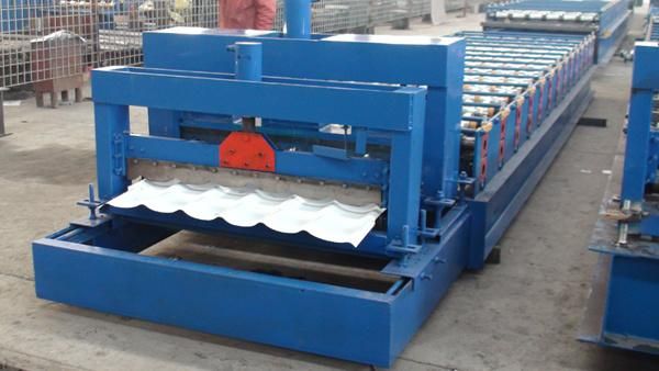 Hot Sale Bamboo Glazed Tile Forming Machine