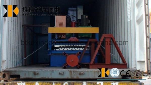 Kexinda 625 Corrugated Roof Roll Forming Machinery Lifetime Repair Guarantee