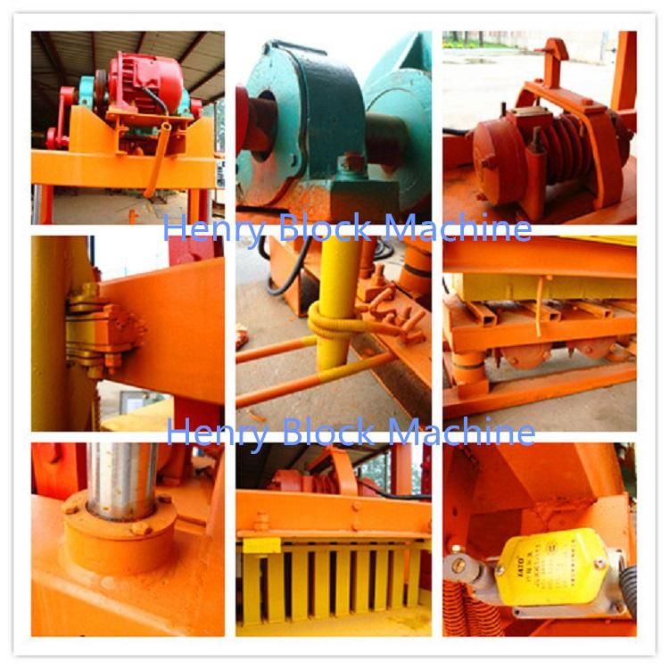 Qtj4-40 Concrete Hollow Block Machine Block Paver Machine Cement Brick Making Machine