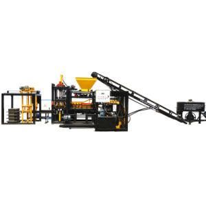 Qt4-18 Fully Automatic Concrete Block Making Machine in Africa, High Quality Cement Block Moulding Machine.