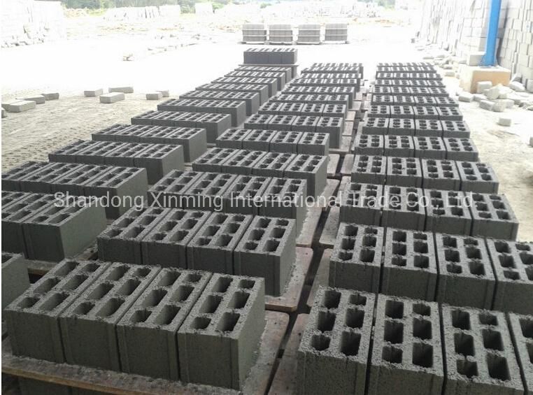 Fully Automatic Qt4-25 Curved Block Forming Machine for Brick Production Line