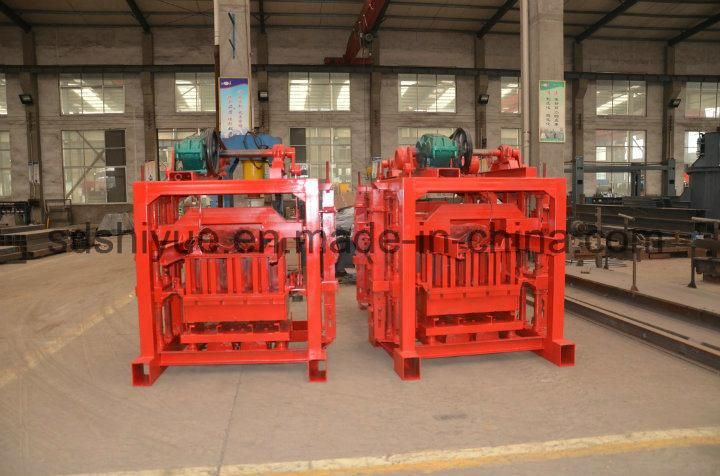 Qtj4-40 Small Hollow Block Brick Machine