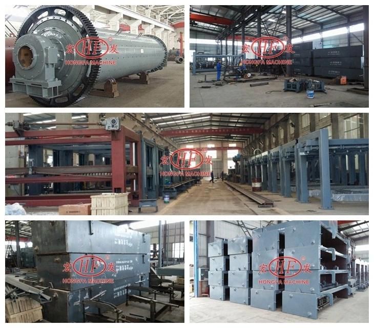 Autoclaved Aerated Concrete AAC Plant Block Making Machine Production Line