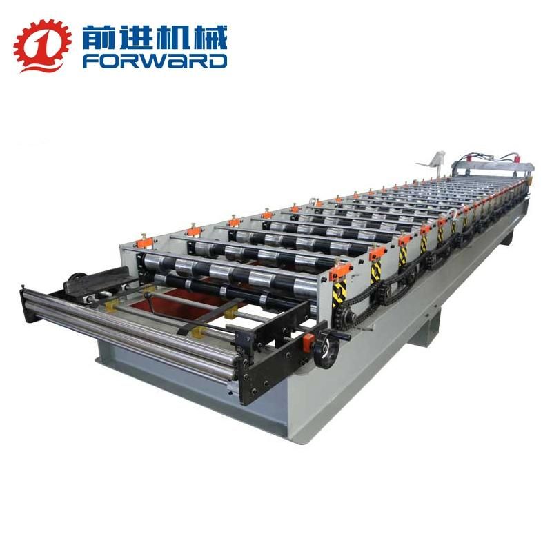 Philippines Long Span / Rib Color Steel Roof Tile Forming Machines