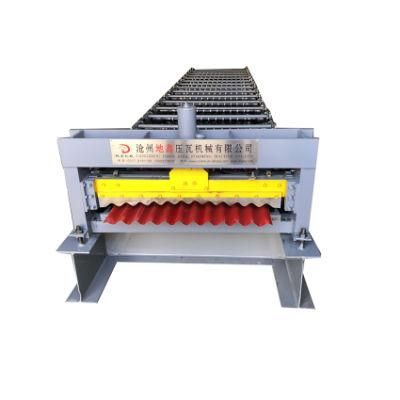 China Dixin Corrugated Tile Roof Sheet Roll Forming Machine