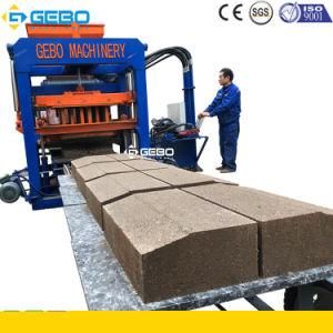 Qt4-18 Semi-Automatic Hydraulic Curb Stone Kerbstone Block Making Machine