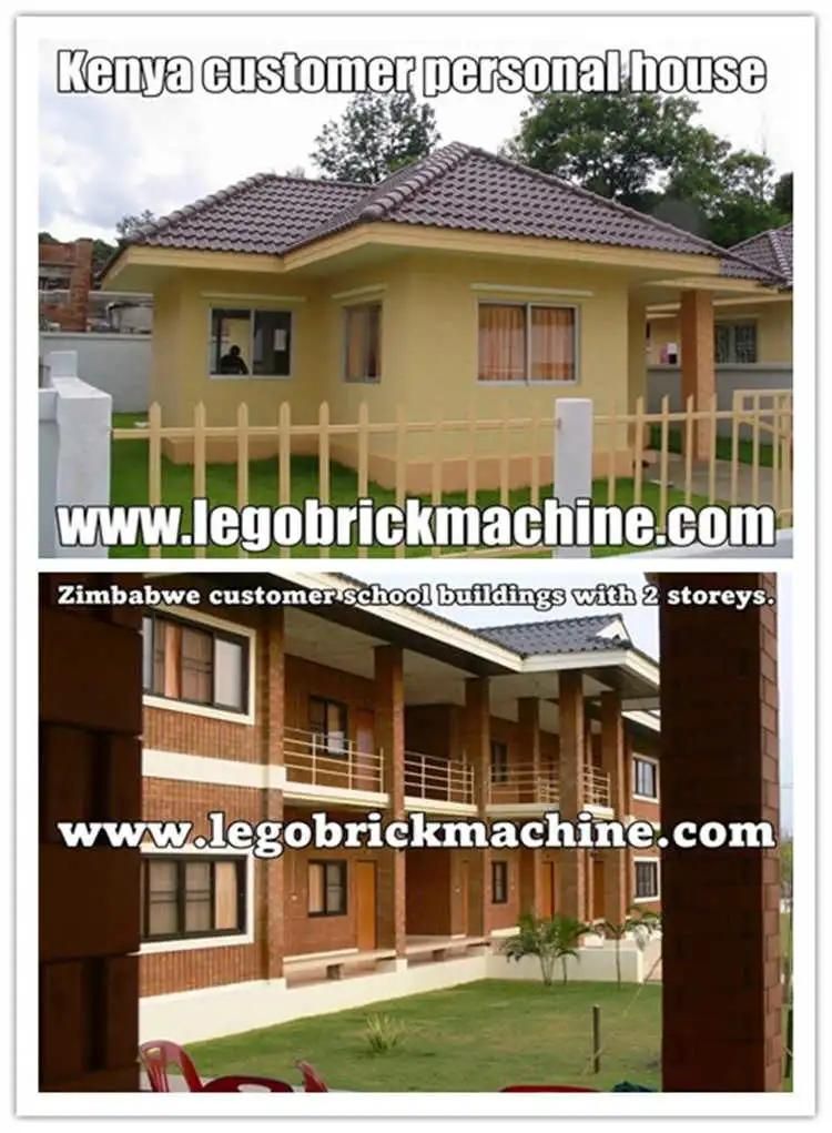 Hr1-10 Lego Brick Machine Clay Brick Machine Simple Brick Machine Line