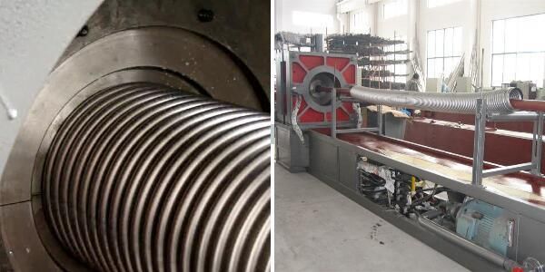 Overseas Service Stainless Steel Corrugated Pipe Forming Machine