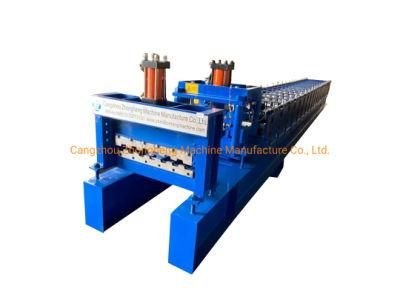 Automatic Sheet Steel Cold Plate Walk Board U Scaffolding Planks Deck Roll Forming Machine