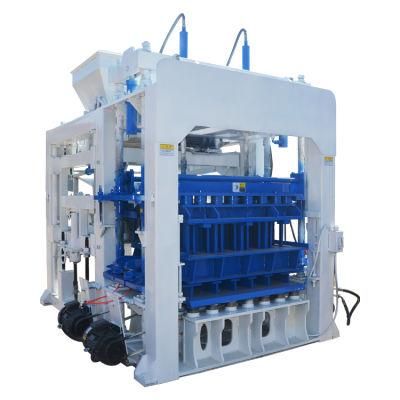 Qt10-15 Hydraulic Concrete Hollow Block Interlocking Brick Machine with CE Certificate