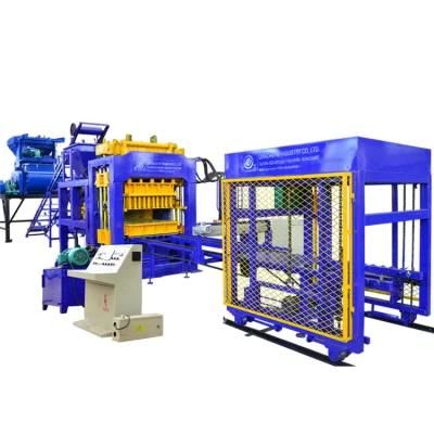 Qt12-15 Hollow Block Brick Making Machine Equipment