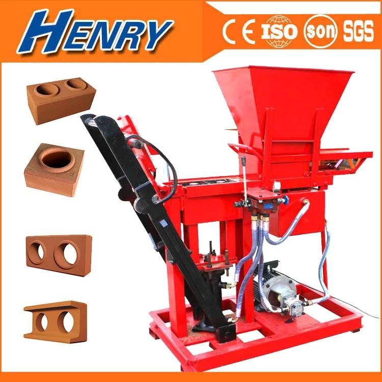 Hr2-25 Small Scale Diesel Brick Moulding Machine