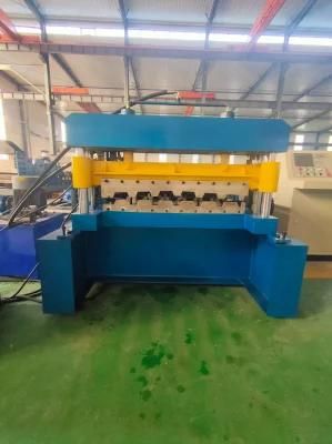 Double Deck Tile Metal Floor Plank Deck Making Machinery Roll Forming Machine