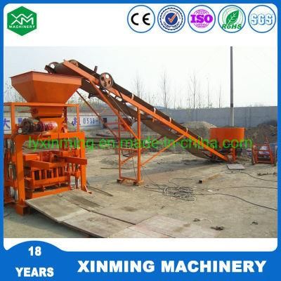 Xinming Qt40-1 Brick Making Machine Hollow Block Making Machine with High Quality