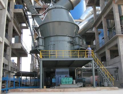 Cement Vertical Mill in Cement Grinding Station