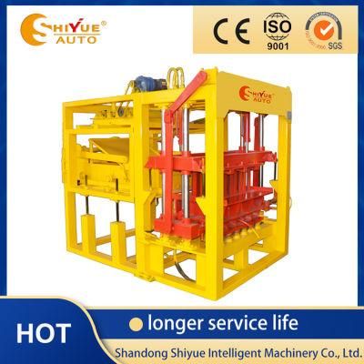 Automatic Qt4-15 Hydraulic Fly Ash Hollow Block Curbstone Machining with CE Certificate