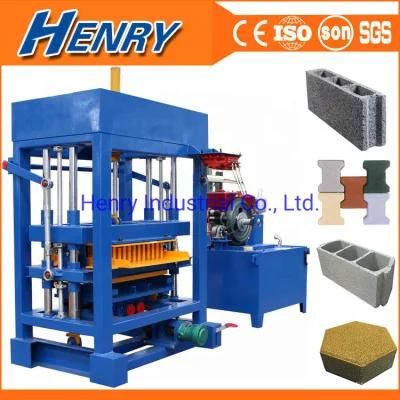 Diesel Engine Concrete Block Making Machine, Hollow Block Making Machine Price