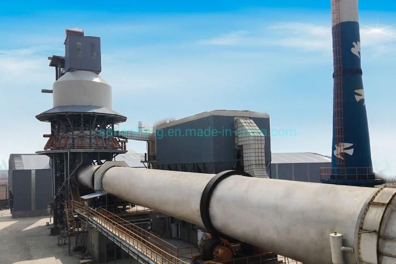 Small Cement Making Machinery Plant Factory Price and Mini Kiln Cement Active Lime Rotary Kiln Plant Production Line with Energy-Saving Design