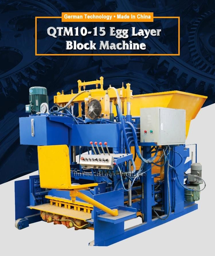 Qtm10-15 Egg Layer Block Machine